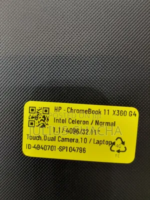 Laptop HP Chromebook X360 11 4GB Intel Celeron SSD 32GB