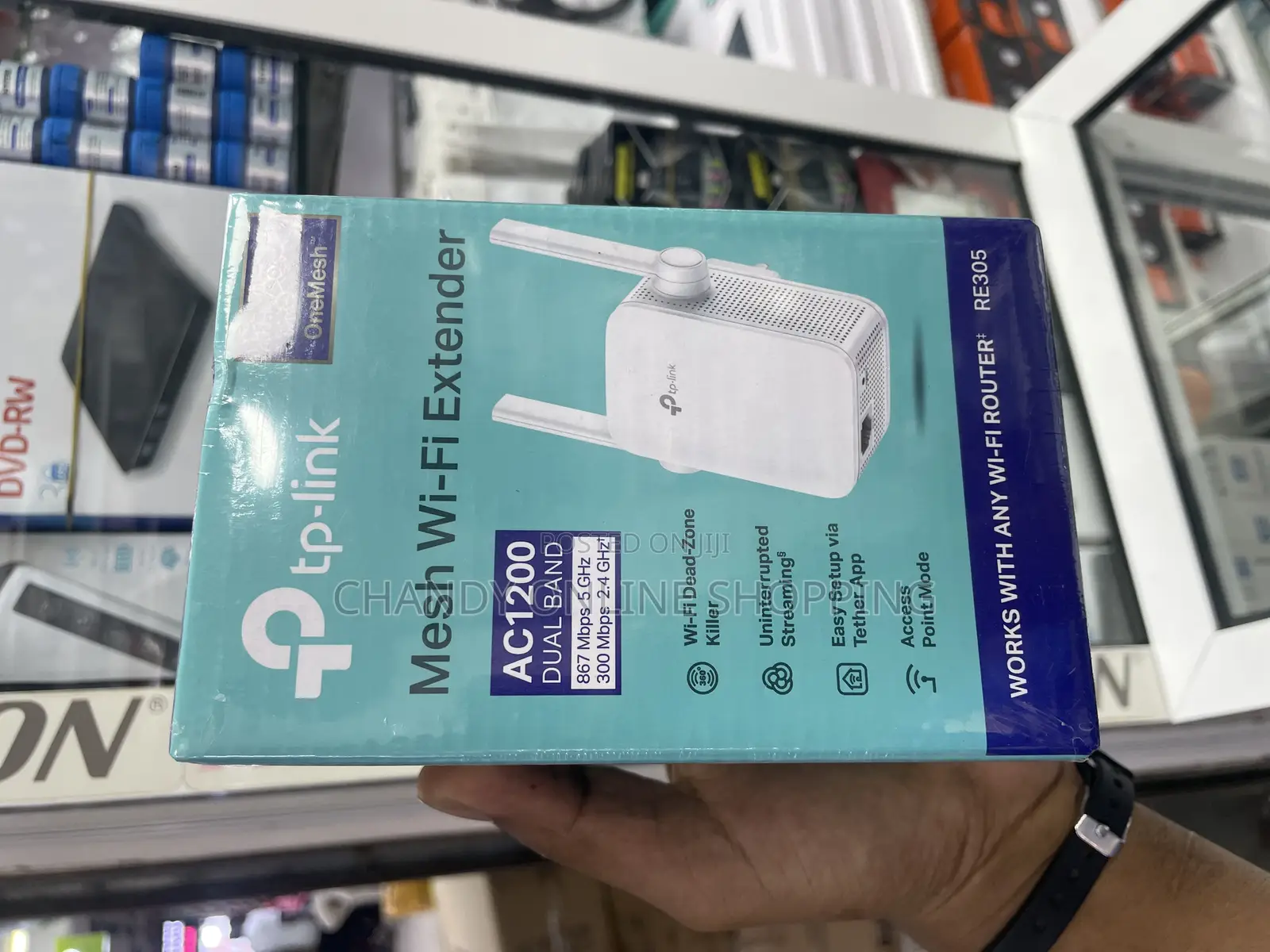  Tp-Link Re305 Ac1200 Mesh Wifi Extender