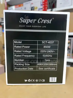 Super Crest 2 in 1 Coffee Machine 850w SCT-4037