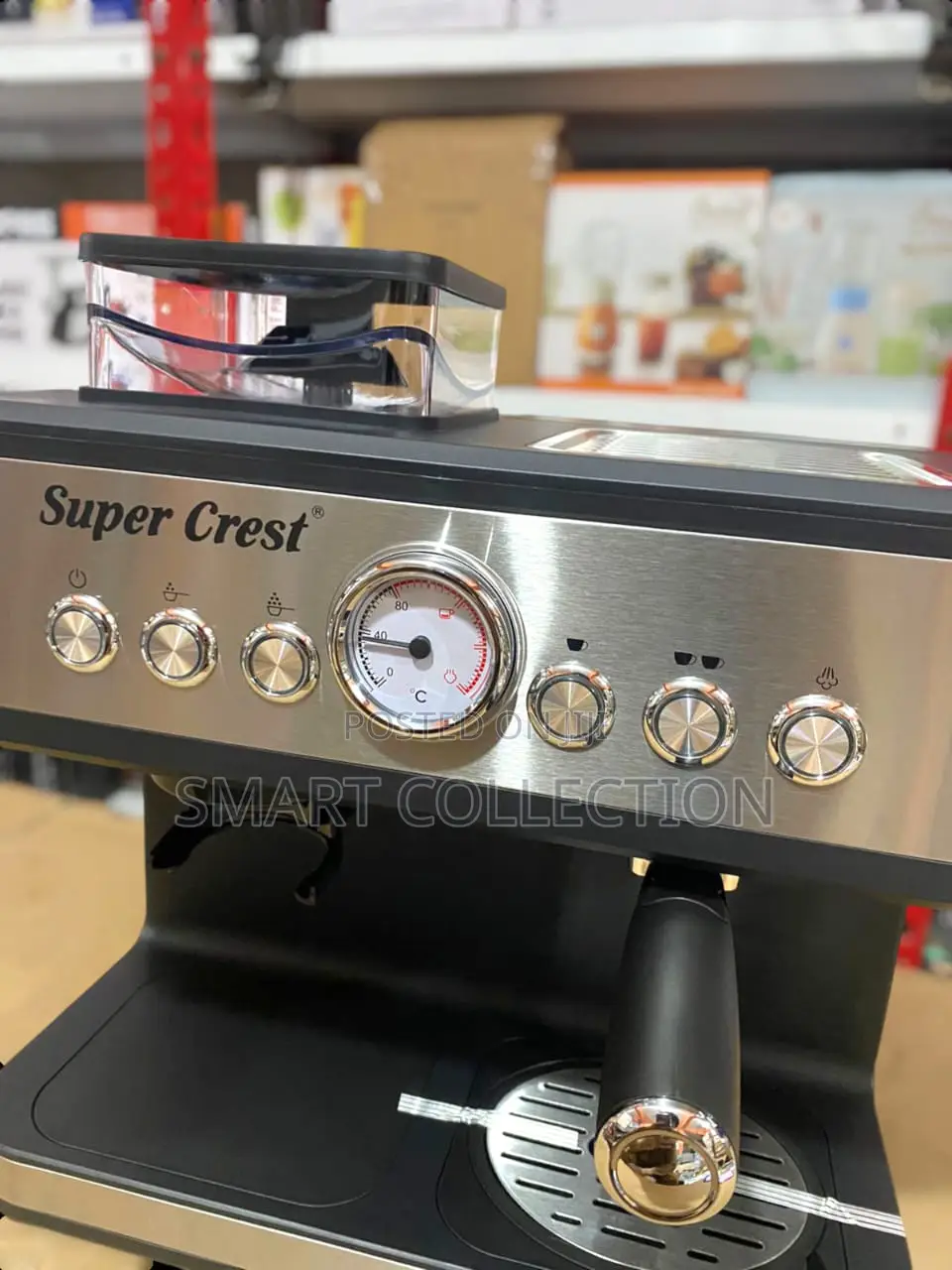 Super Crest 2 in 1 Coffee Machine 850w SCT-4037