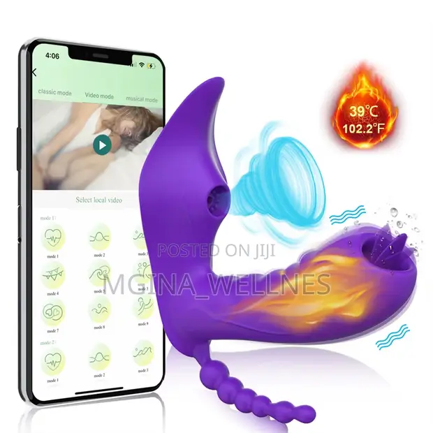 3 in 1 Bluetooth App Controlled Vibrator With Anal Beads for sale -  MGINA_WELLNES  Price: TSh 180,000 on Jiji.co.tz [Kinondoni]