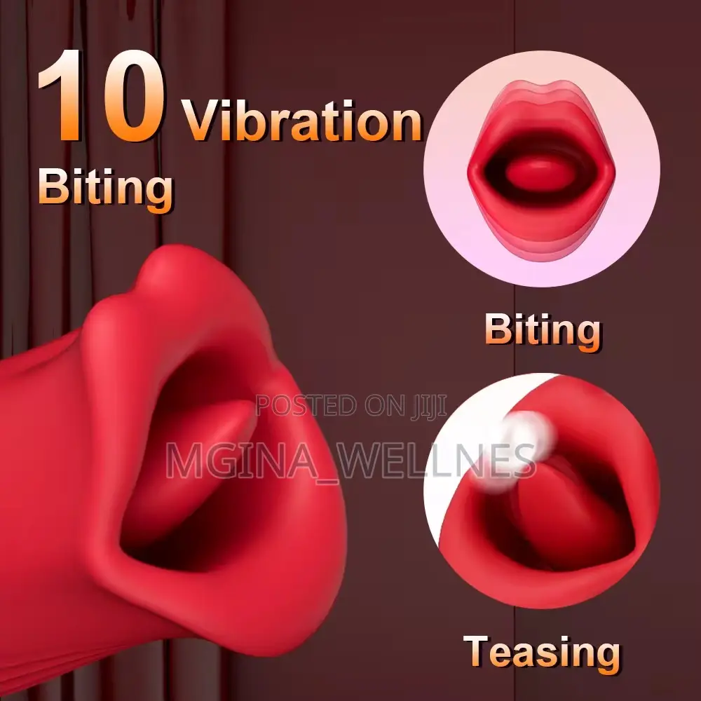 Upgraded French Kissing Clito Licking Rose Tongue Vibrators