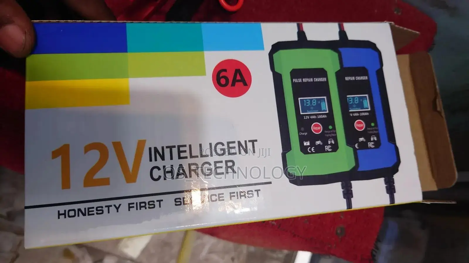 Original Car/Solar Battery Charger 6a.In 220v Out 12v 6a