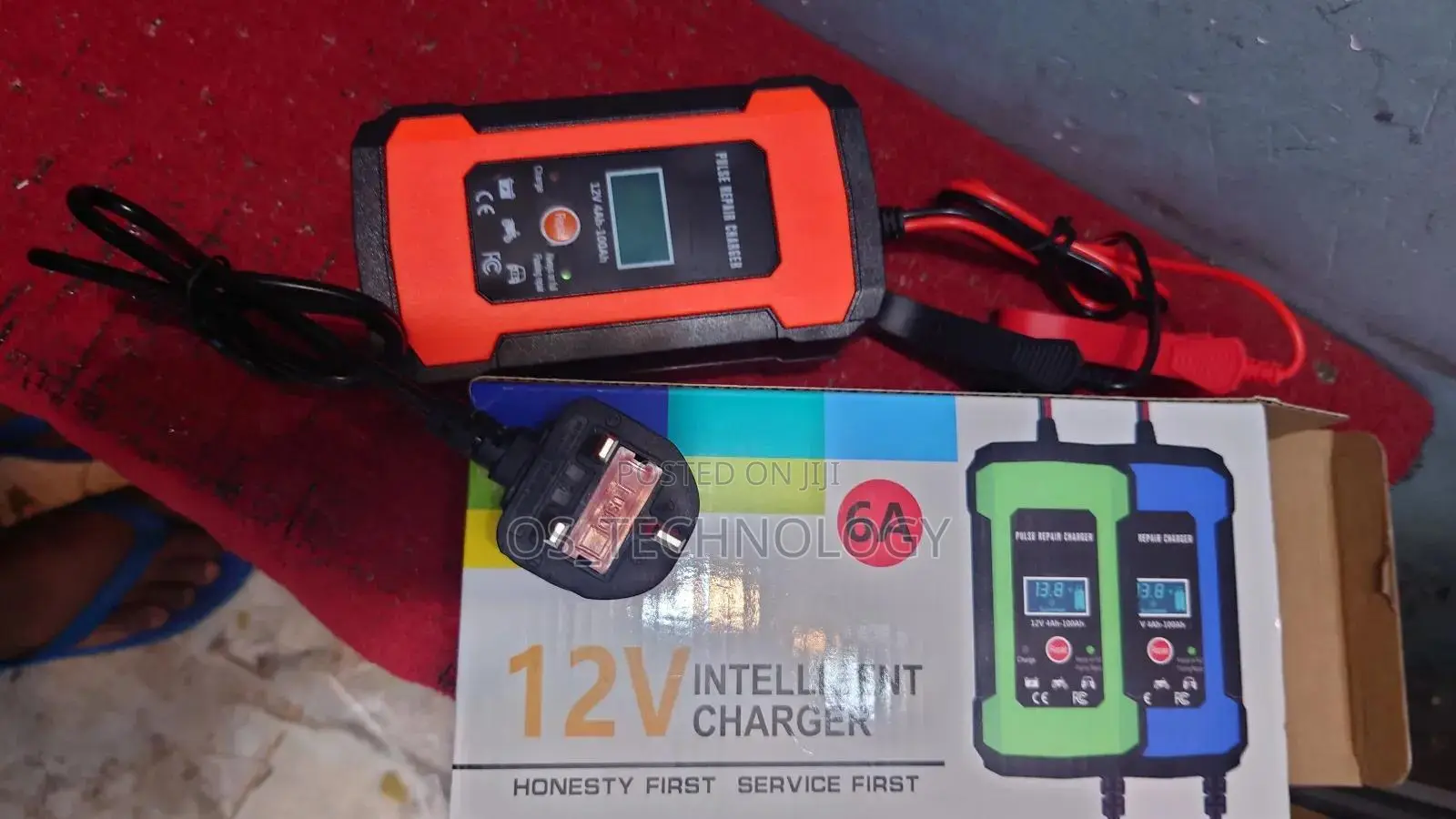 Original Car/Solar Battery Charger 6a.In 220v Out 12v 6a
