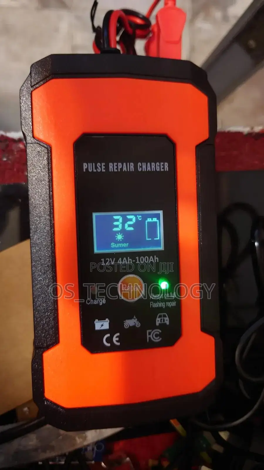 Original Car/Solar Battery Charger 6a.In 220v Out 12v 6a