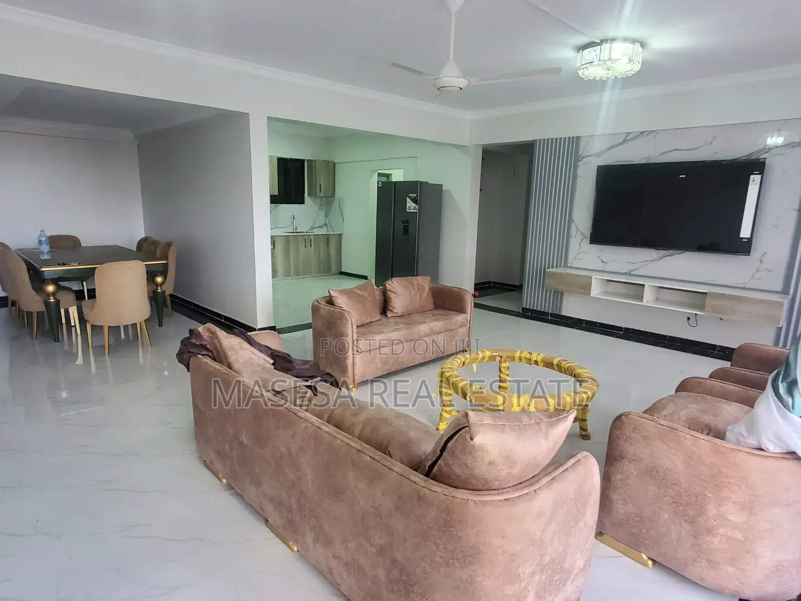 Furnished 3bdrm Apartment in Upanga West for rent