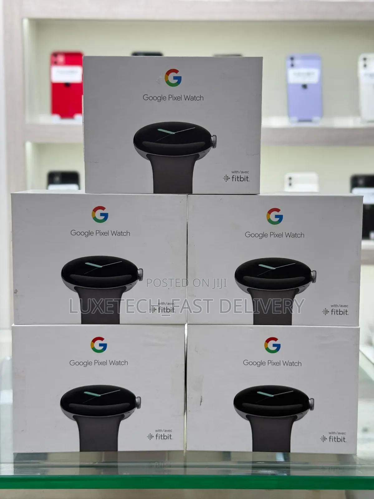 Google Pixel Smartwatch by Google With Fitbit Integration