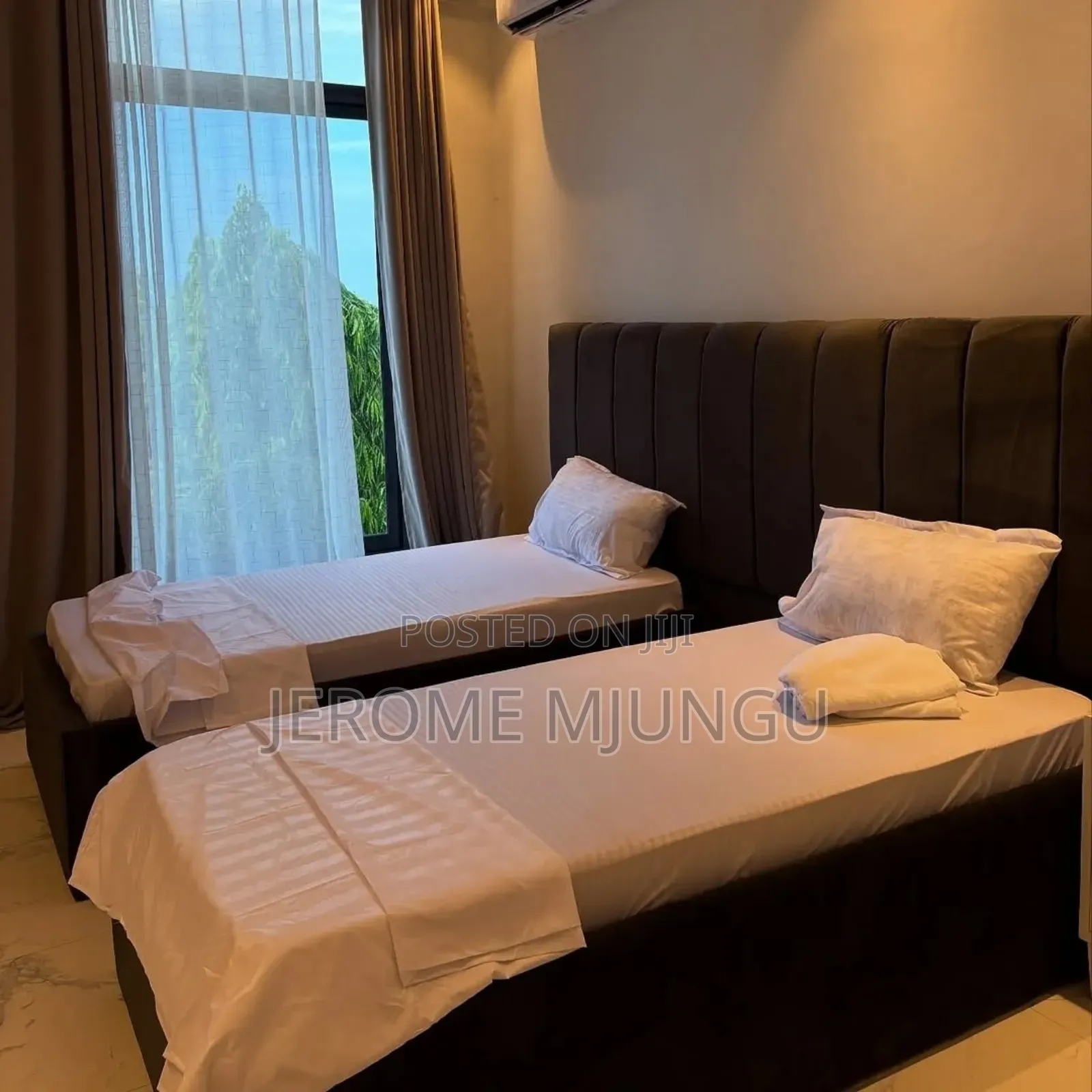 Furnished 3bdrm Apartment in Mikocheni for rent