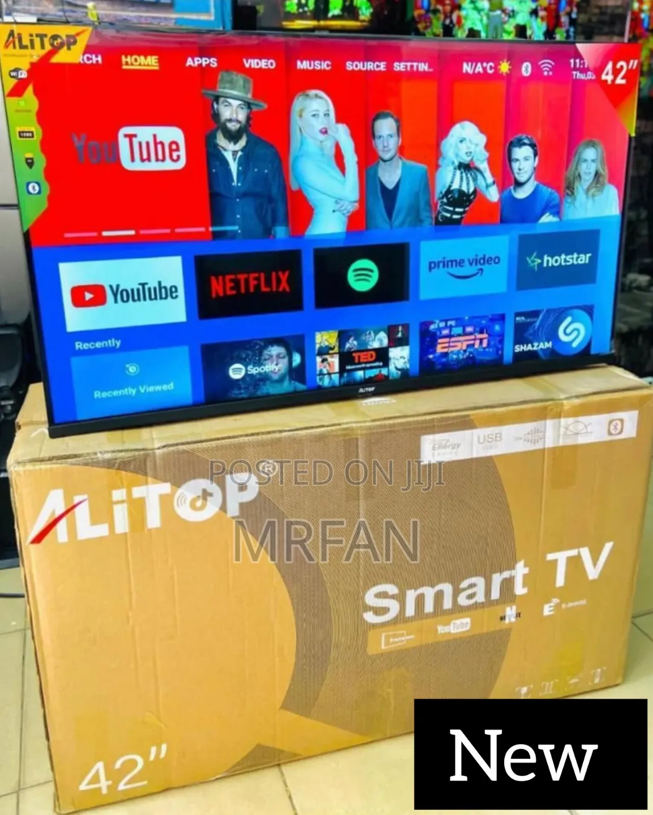 Alitop Smart Tv Nchi 42 Mpyaa