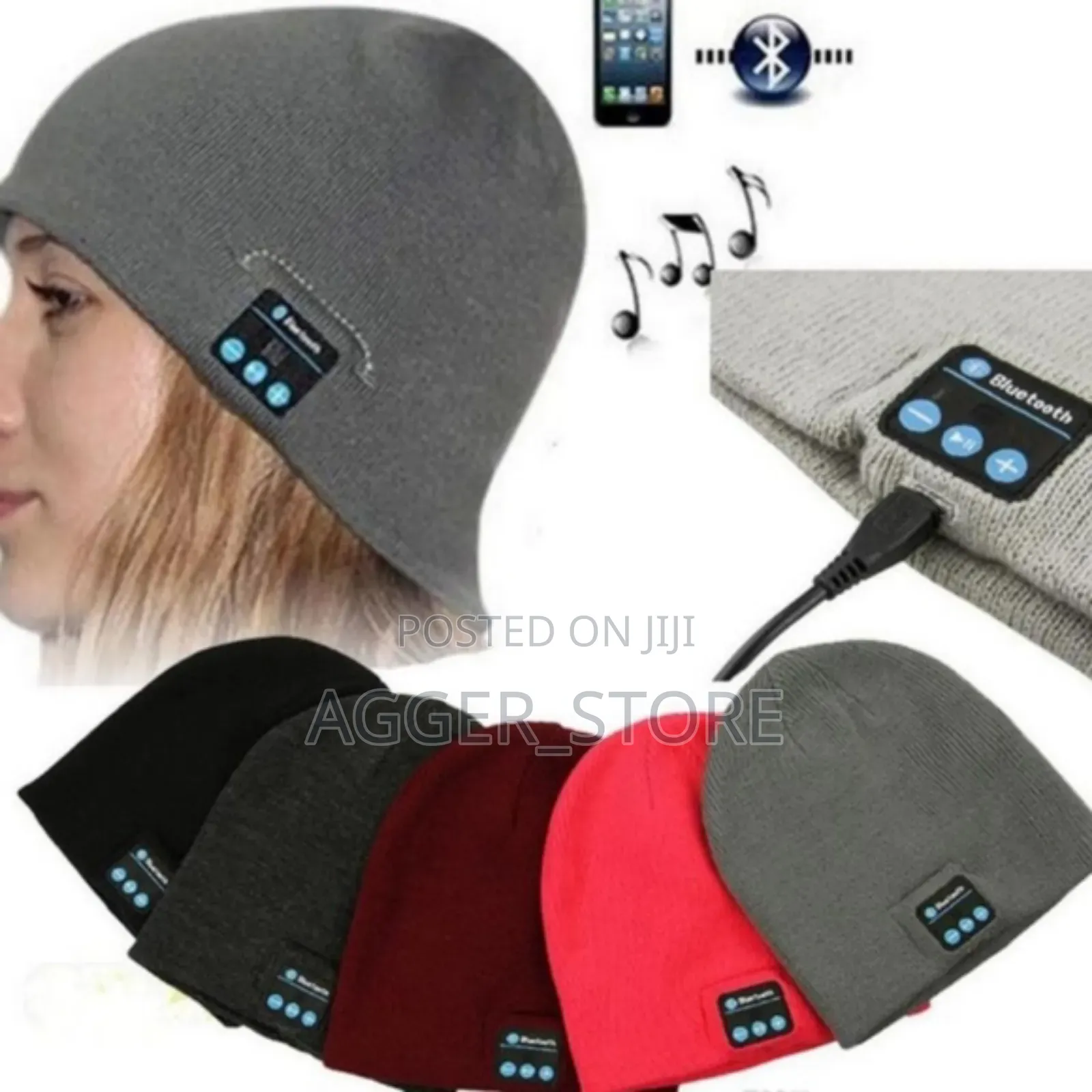 Hat Headphones [Speaker Imeunganishwa Na Kofia]
