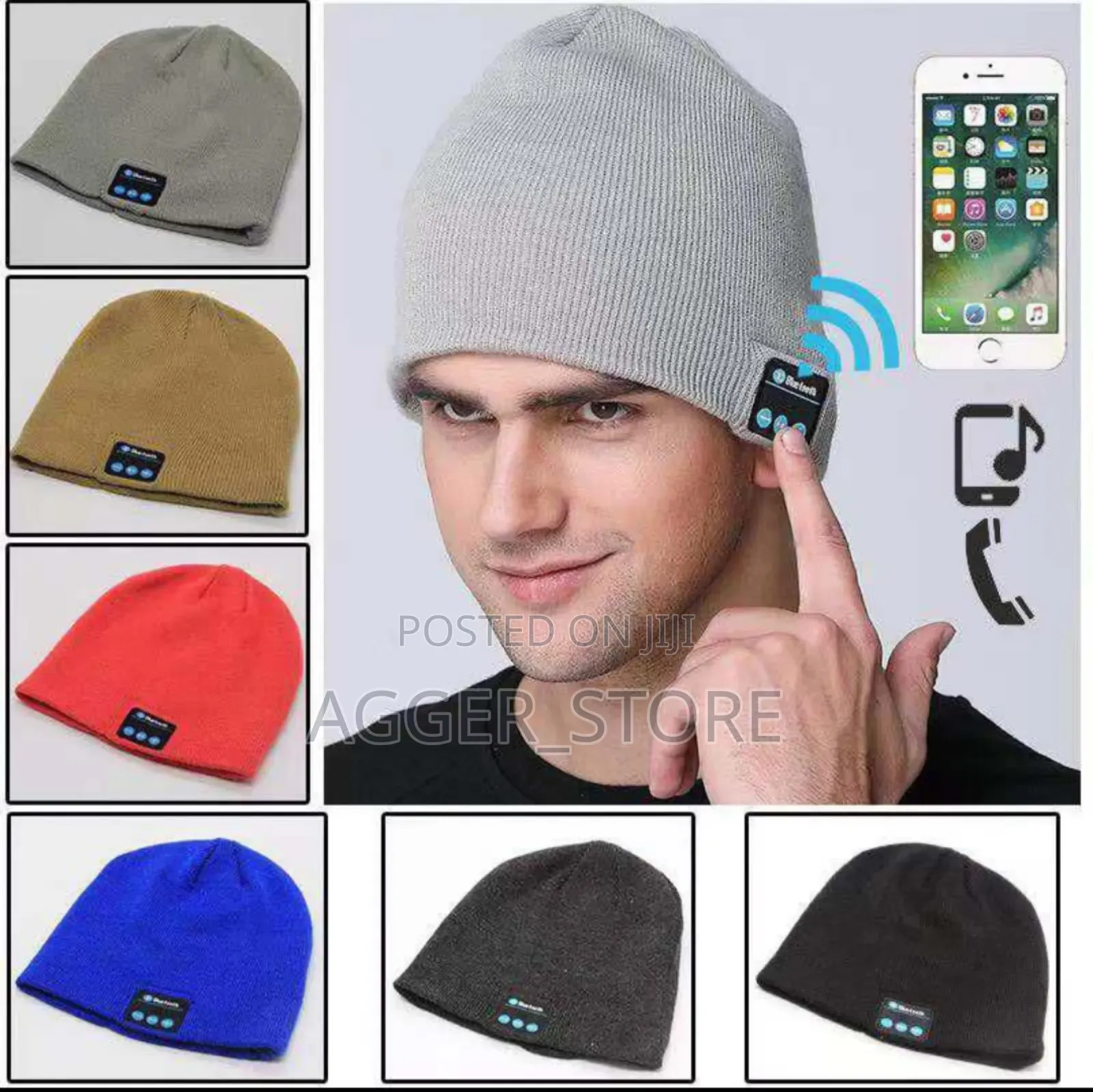 Hat Headphones [Speaker Imeunganishwa Na Kofia]