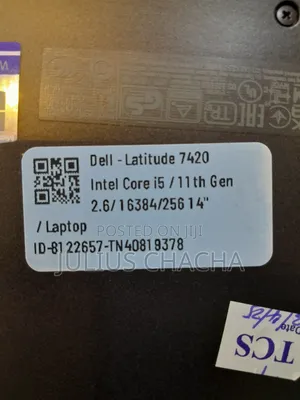 Laptop Dell Latitude 7420 16GB Intel Core I5 SSD 256GB