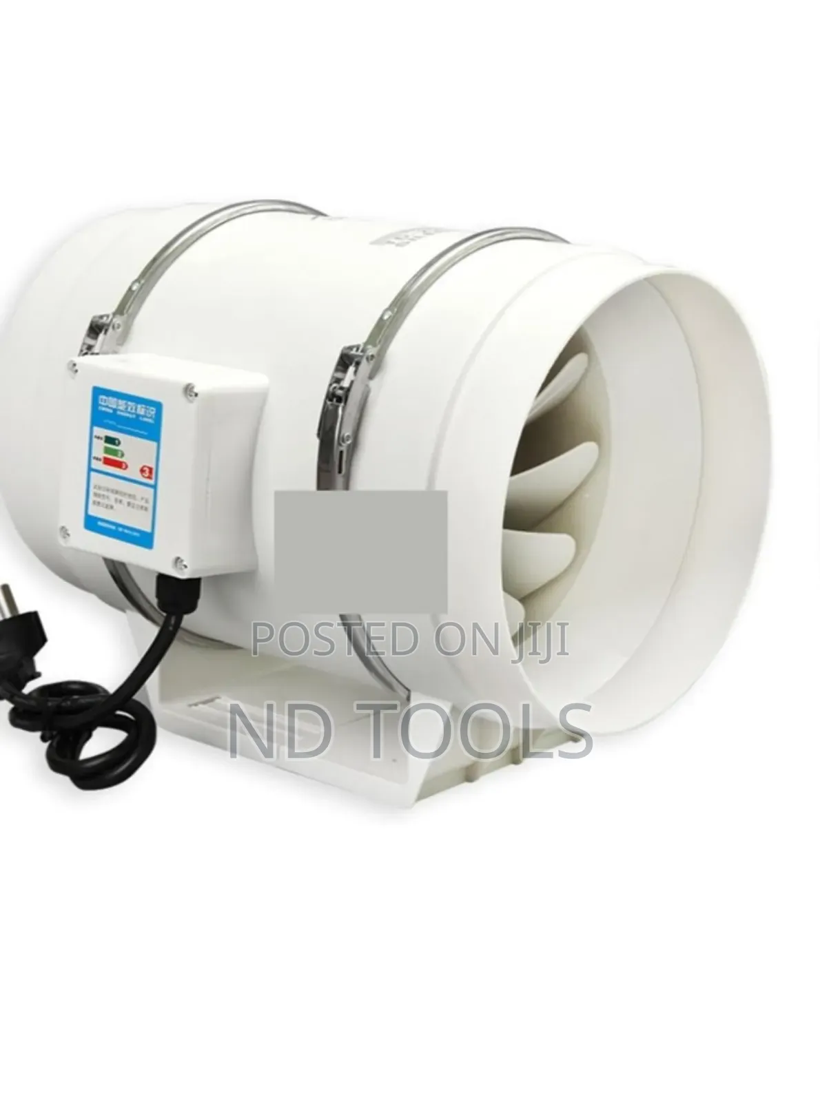 Inline Extractor Fan 8 Inch High Air Ventilation Booster