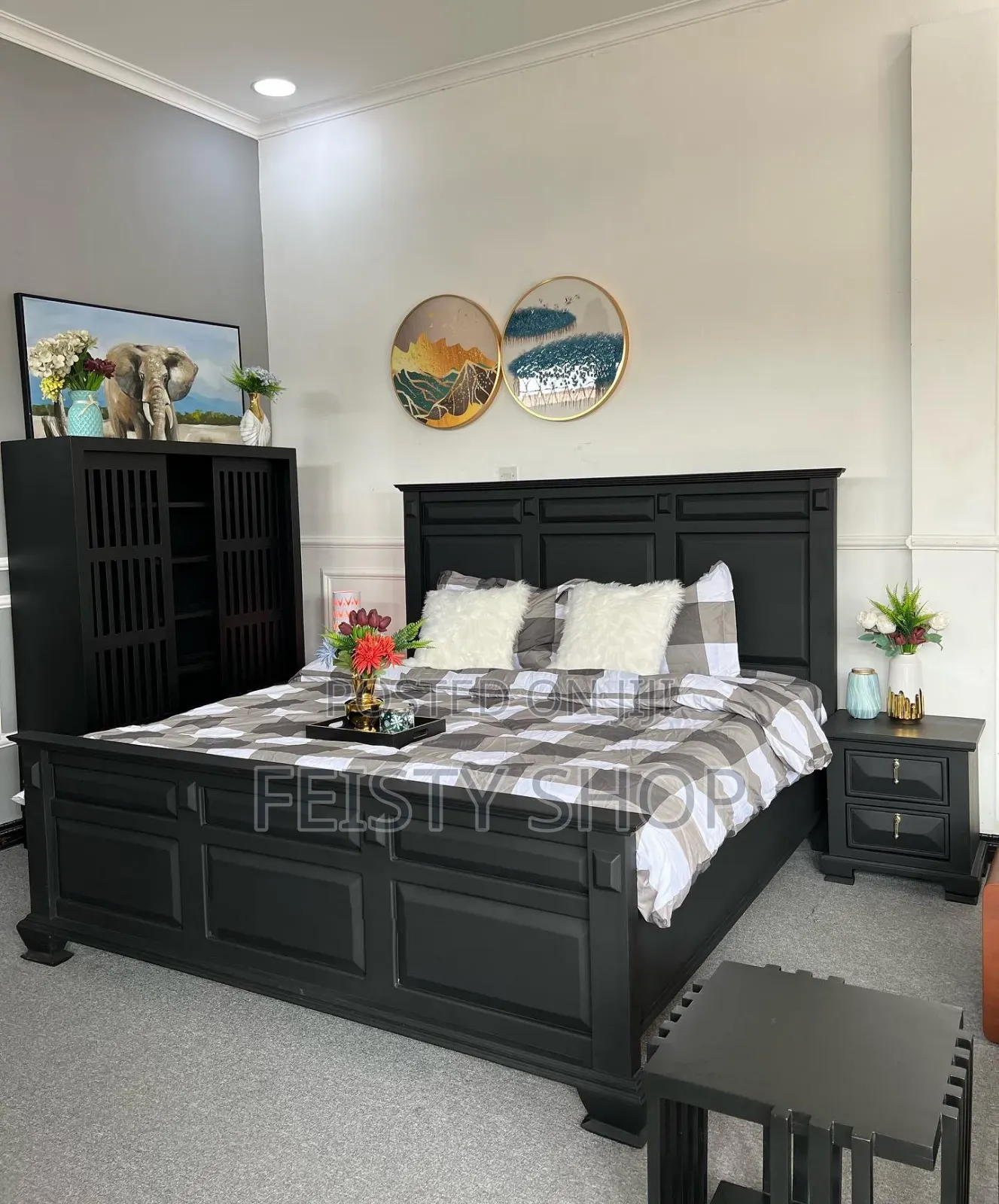 Wooden Bed Classic Size 5*6