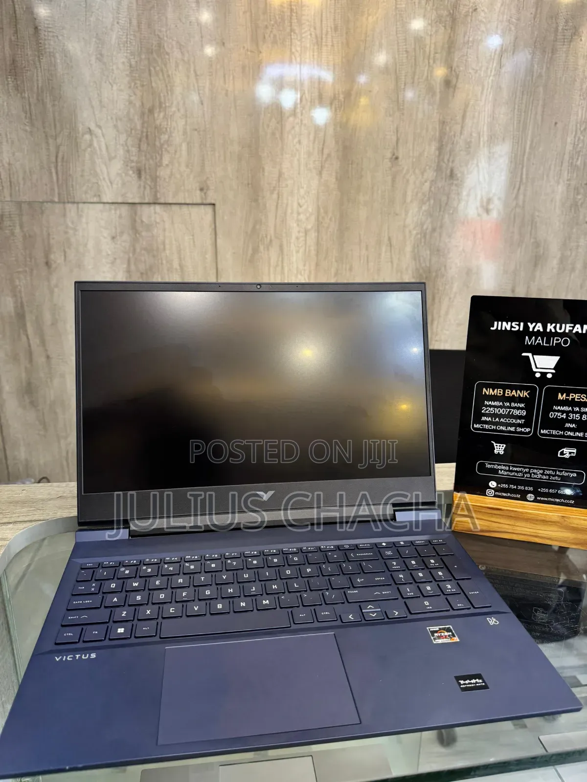 New Laptop HP Victus 16 16GB AMD Ryzen 7 SSD 1T