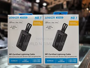 Anker Zolo Power Bank,30w High-Speed Portable Charger