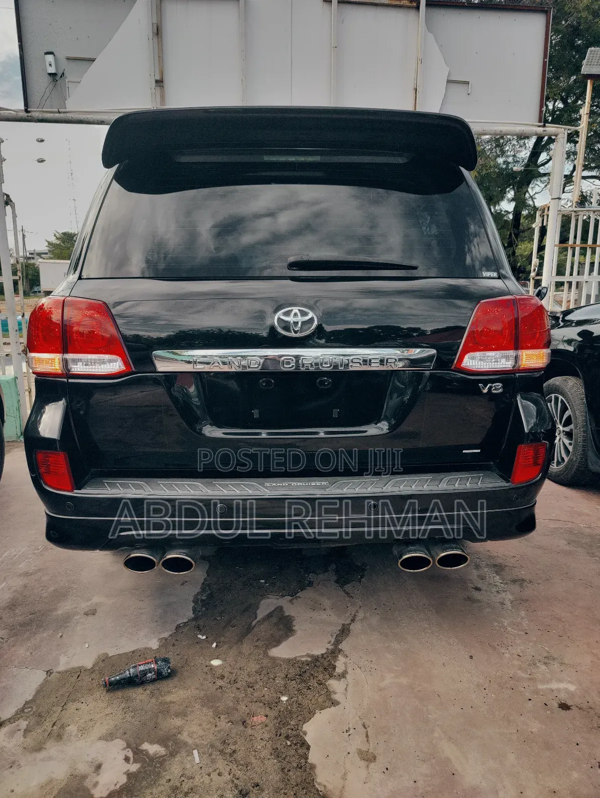 Toyota Land Cruiser 4.5 V8 VXR 2008 Black