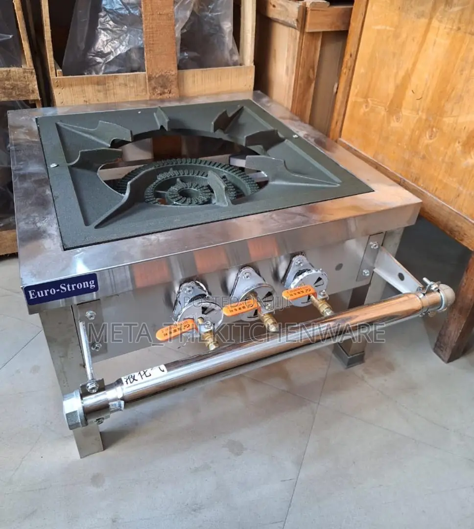 Commercial High Pressure Gas Stove Single Burner