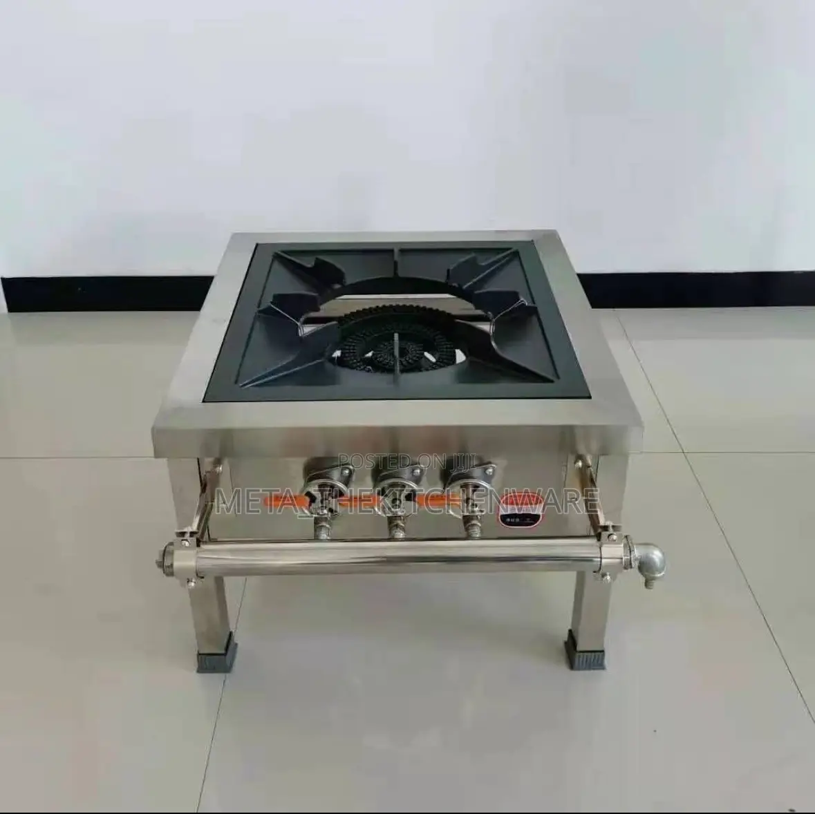 Commercial High Pressure Gas Stove Single Burner