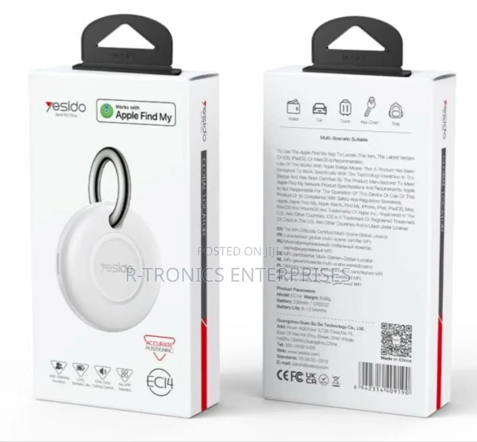 Yesido Ec14 Smart Tag for Apple Devices