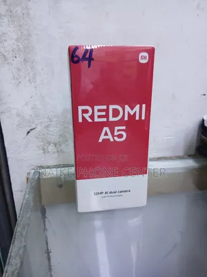 New Xiaomi Redmi A5 4G 64 GB Black