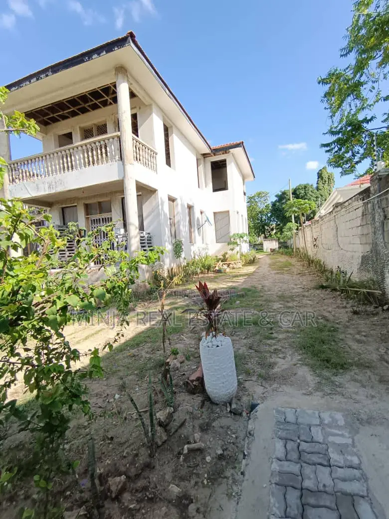 Plot With Unfinished House for Sale Msasani Beach