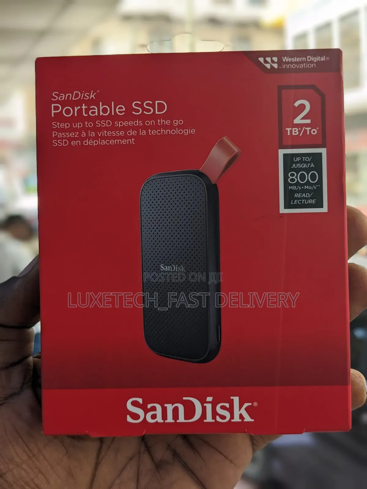 Sandisk Portable Ssd With 2tb