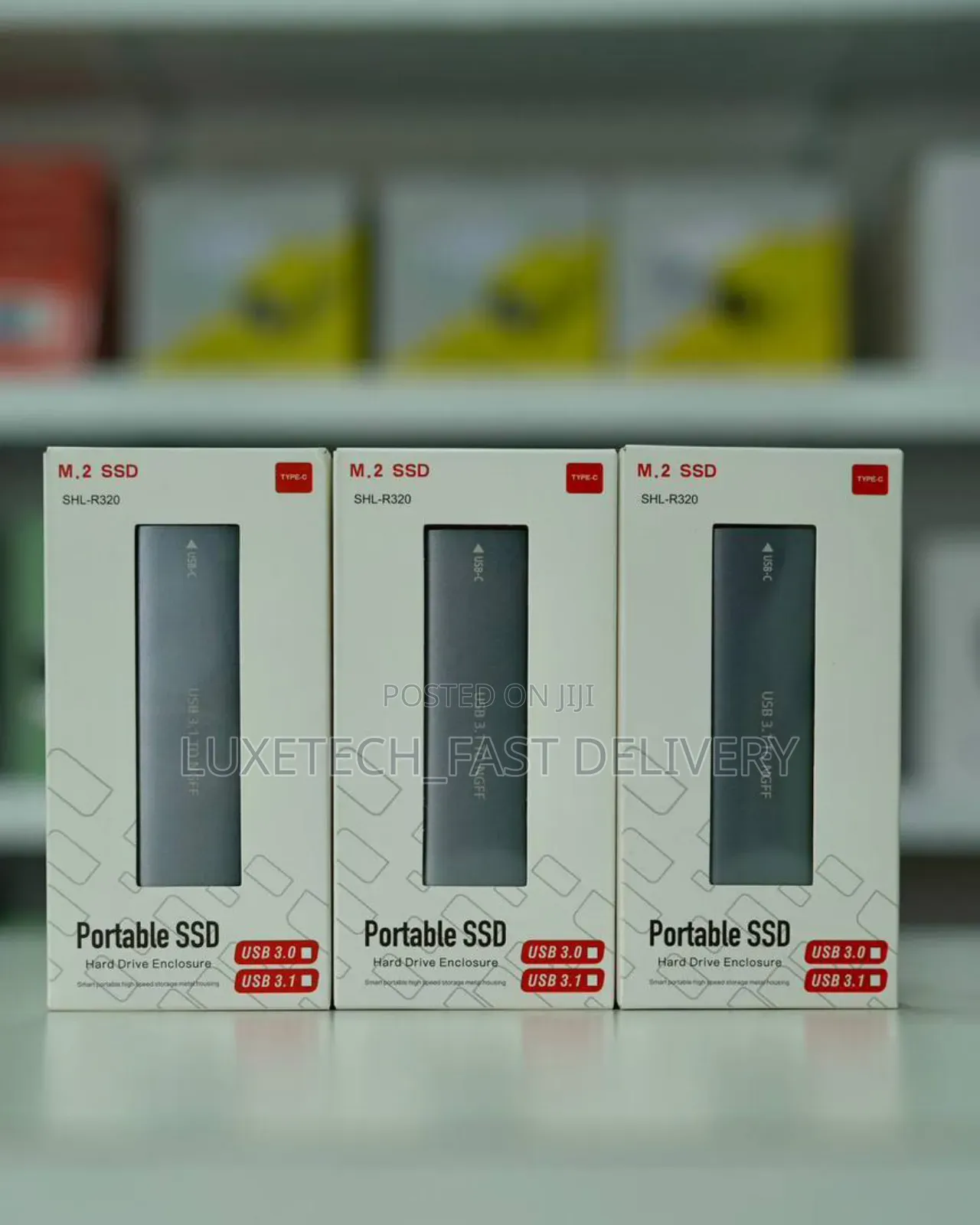 Portable M.2 SSD Hard Drive Enclosures