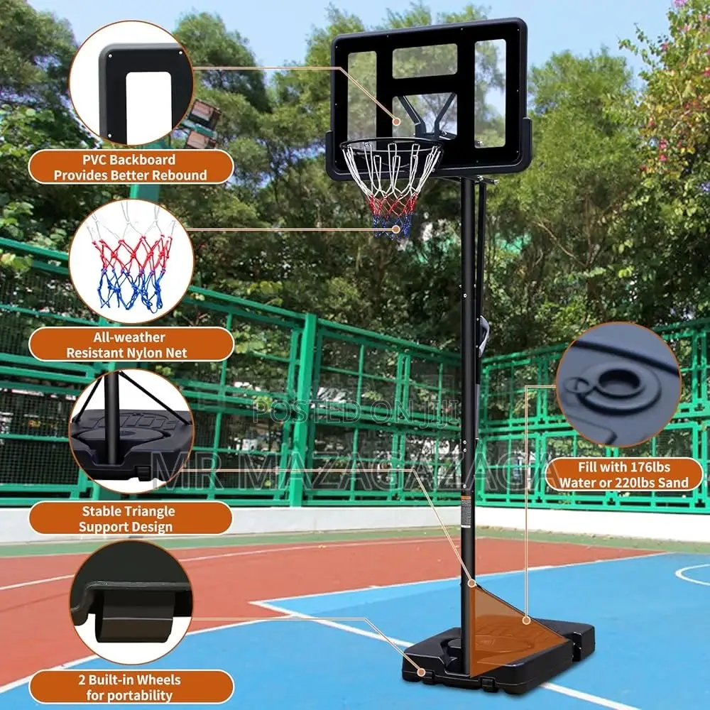 Adjustable Basketball Hoop