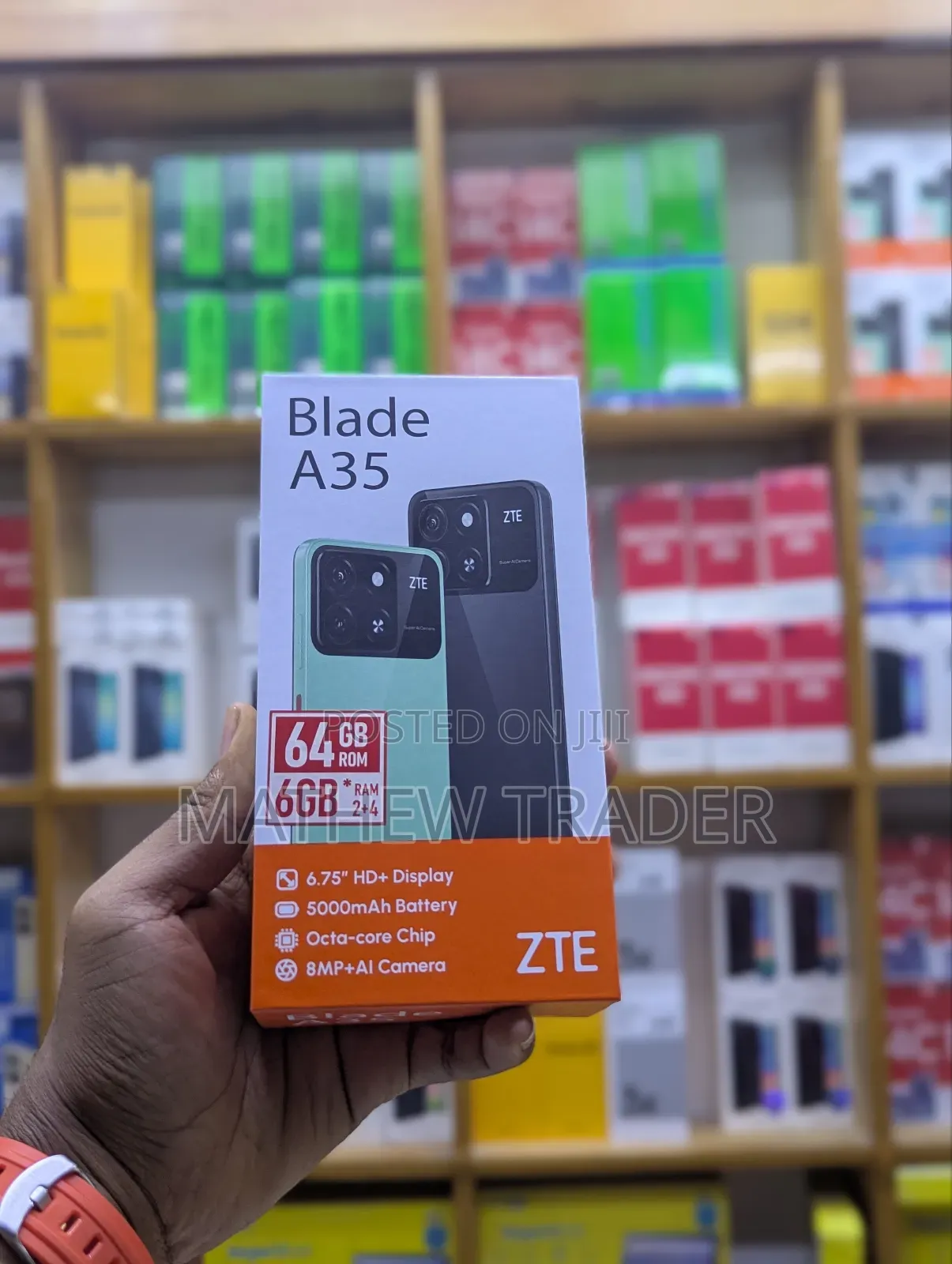 New ZTE Blade A35 64 GB Black