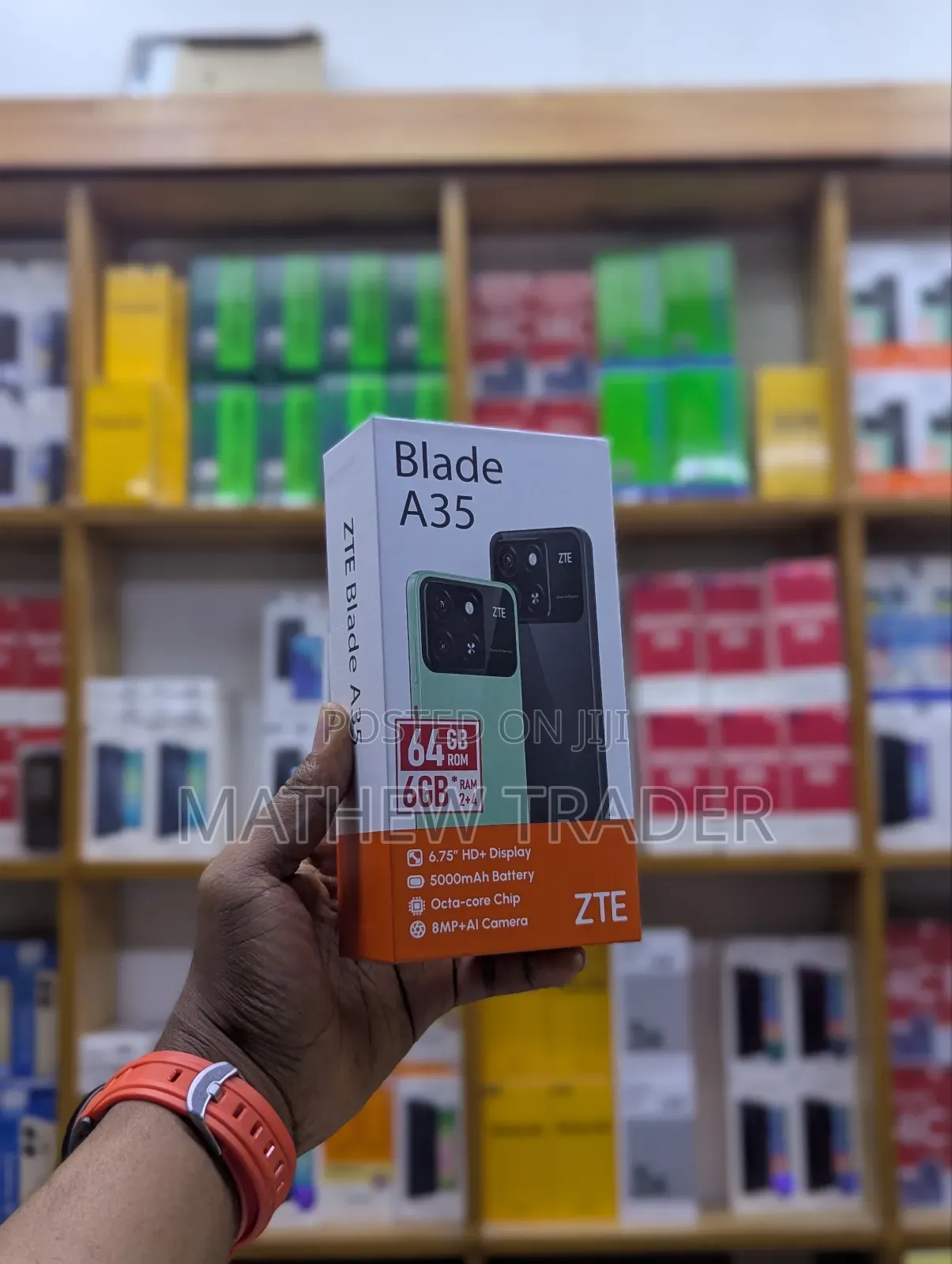 New ZTE Blade A35 64 GB Black