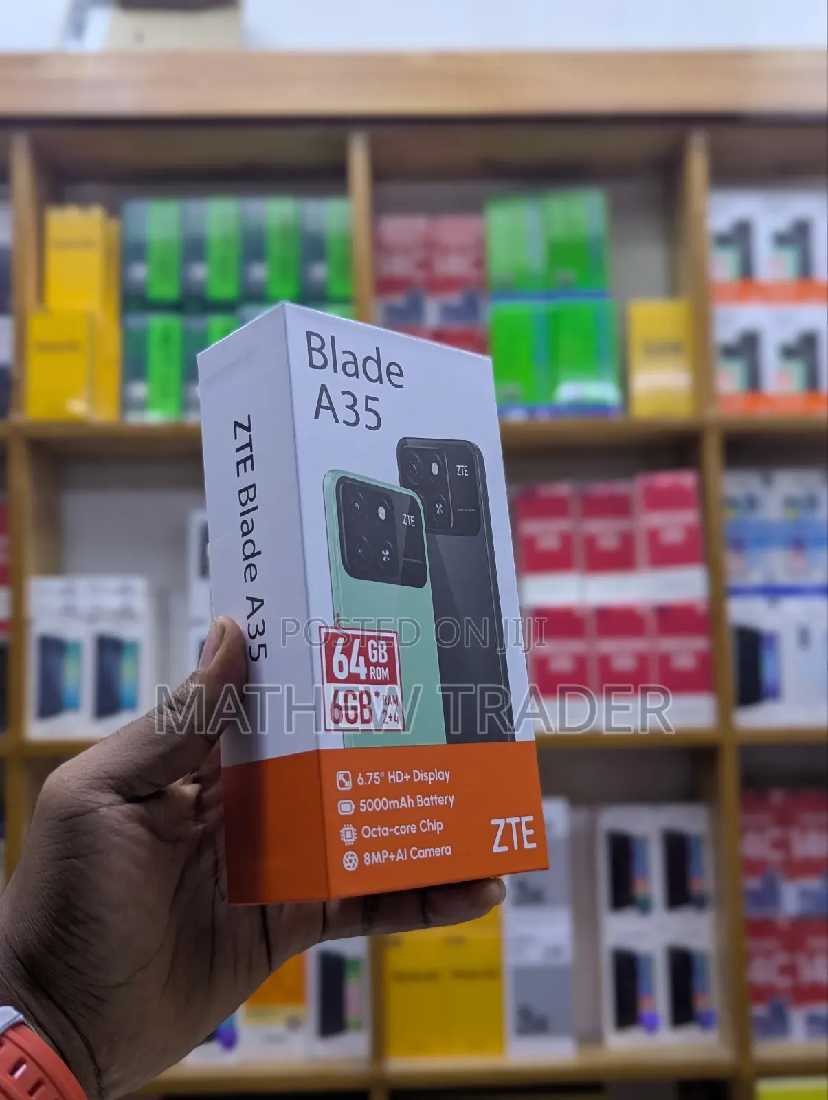 New ZTE Blade A35 64 GB Black