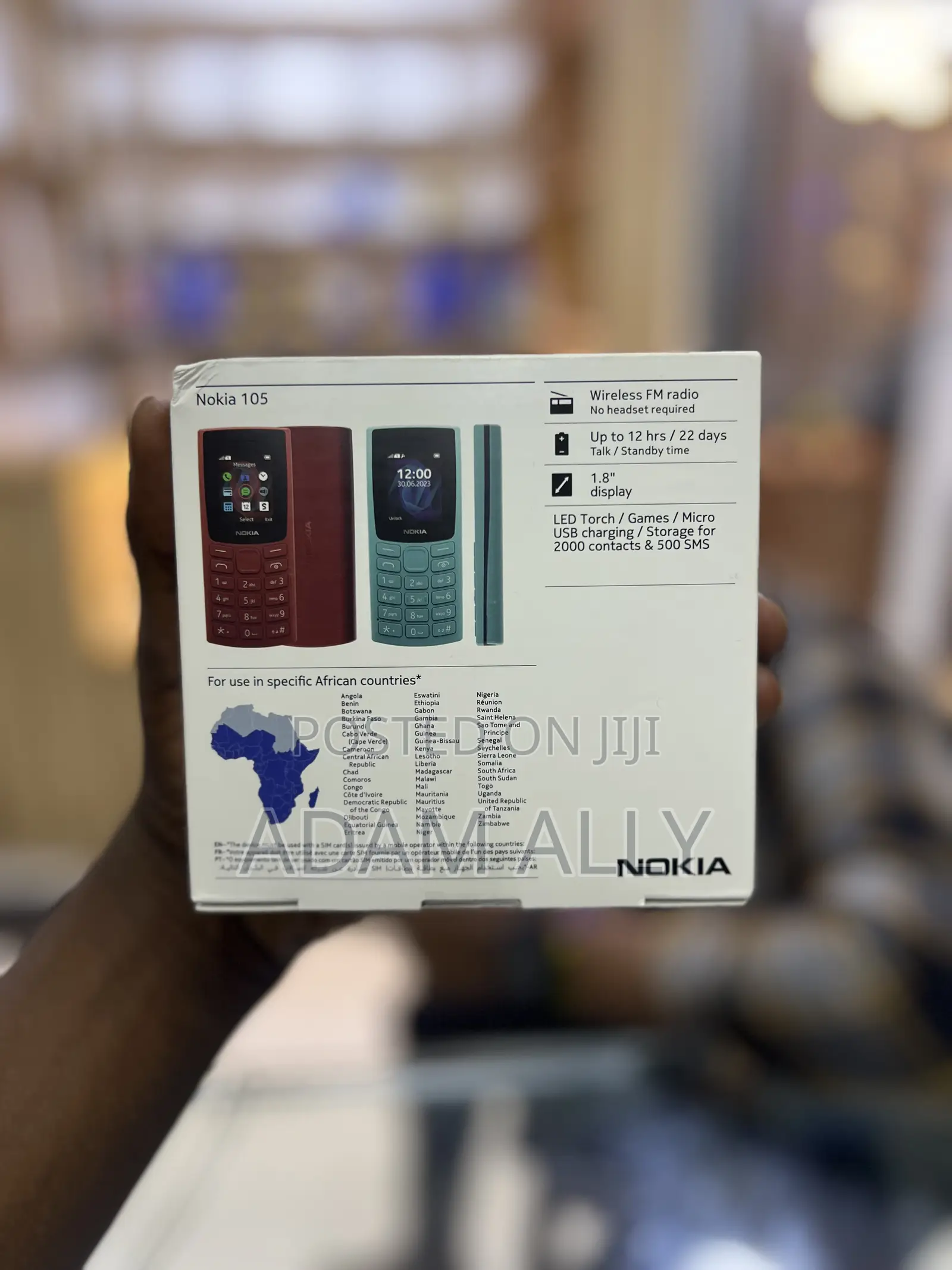 New Nokia 105 Black
