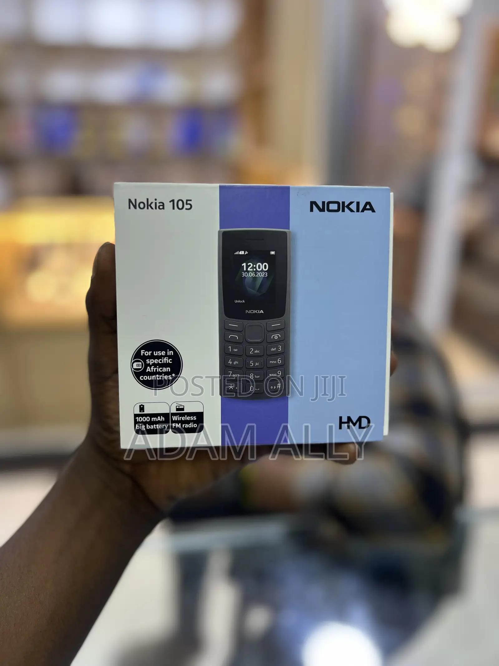 New Nokia 105 Black