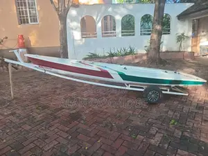 Laser Sailing Boat And Trailer