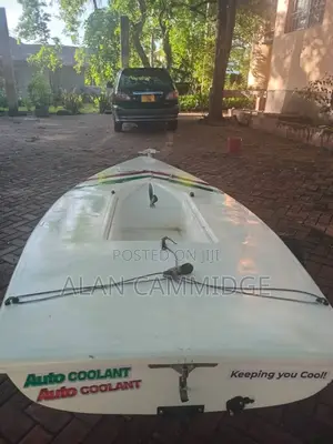 Laser Sailing Boat And Trailer
