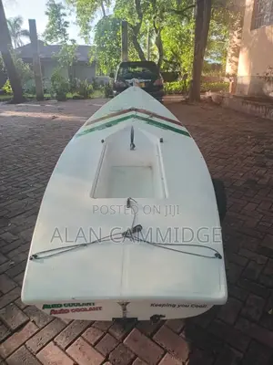Laser Sailing Boat And Trailer