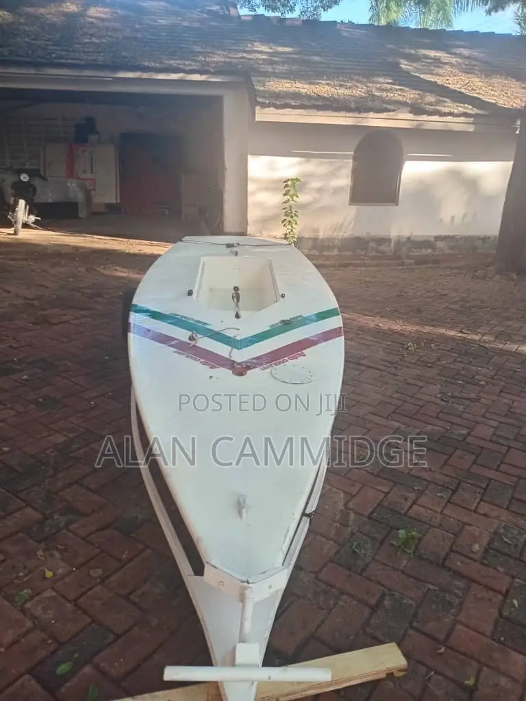 Laser Sailing Boat And Trailer