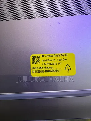 Laptop HP ZBook Firefly 16inch G9 8GB Intel Core I7 SSD 512GB