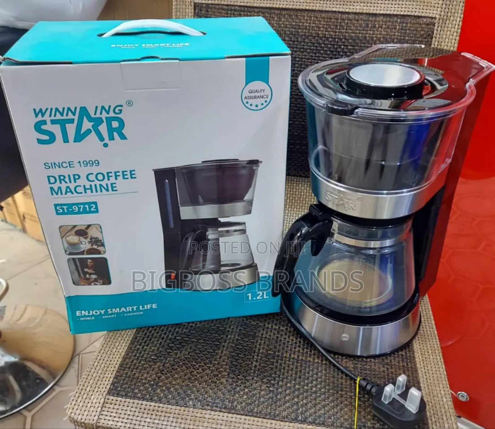 Drip Coffee Machine Winning Star 1.2l