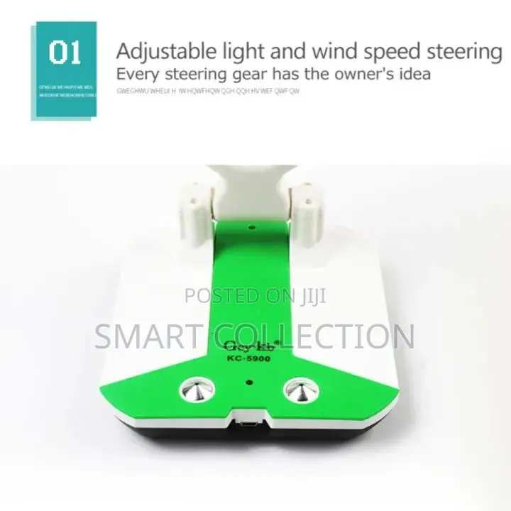 Rechargeable Folding Fan With Portable Led Light