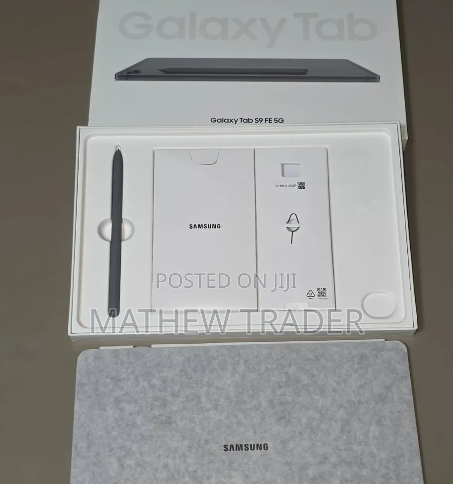 New Samsung Galaxy Tab S9 FE 128 GB Black