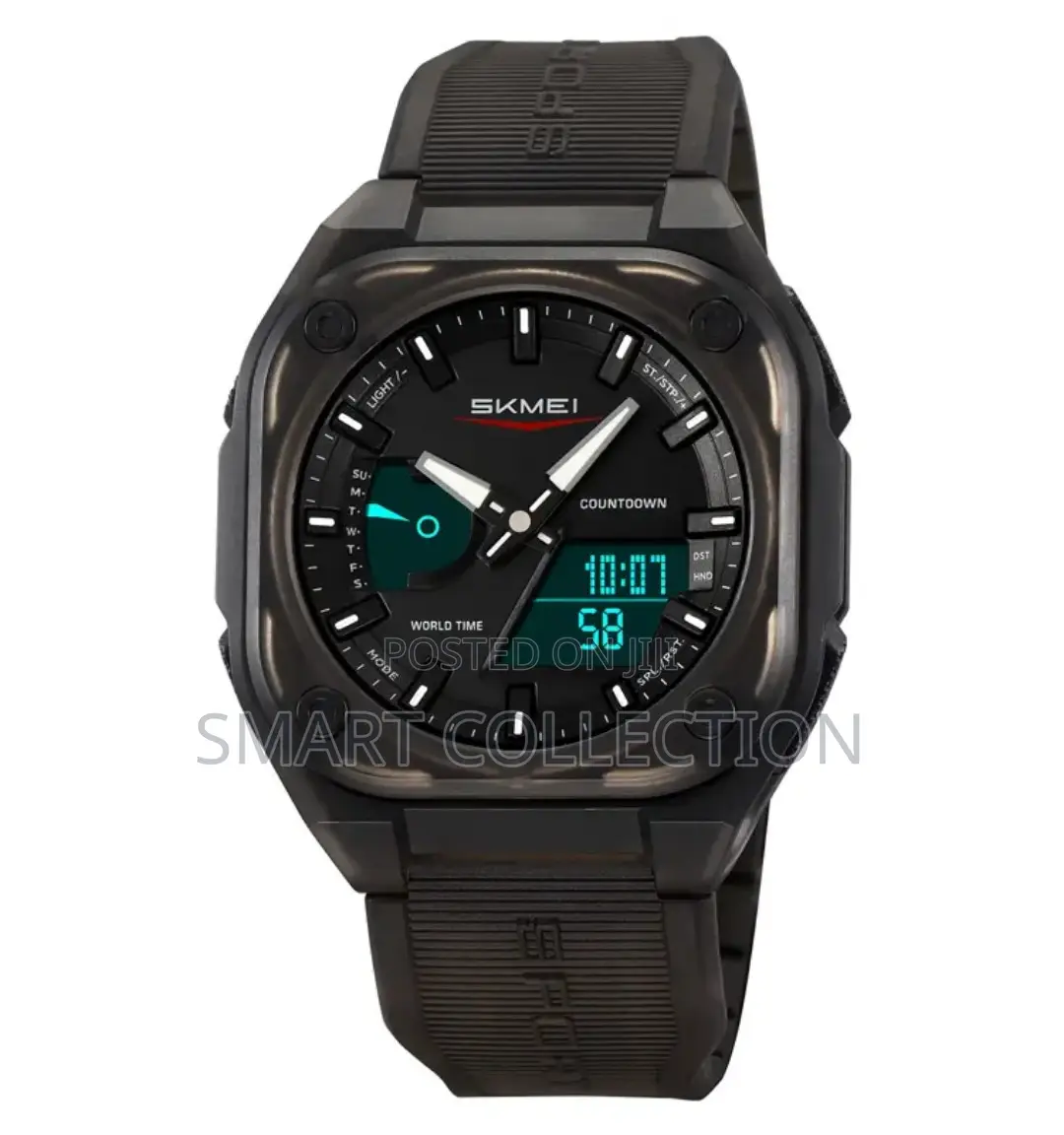 Skmei World Timer Watch(Analogy Digital)