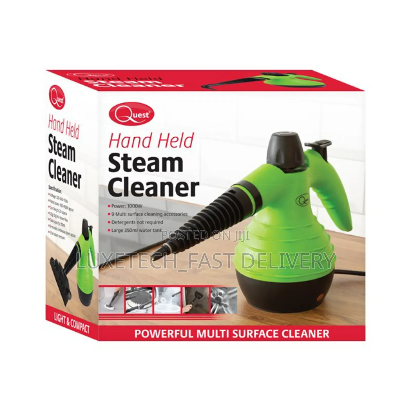 Quest Handheld Steam Cleaner