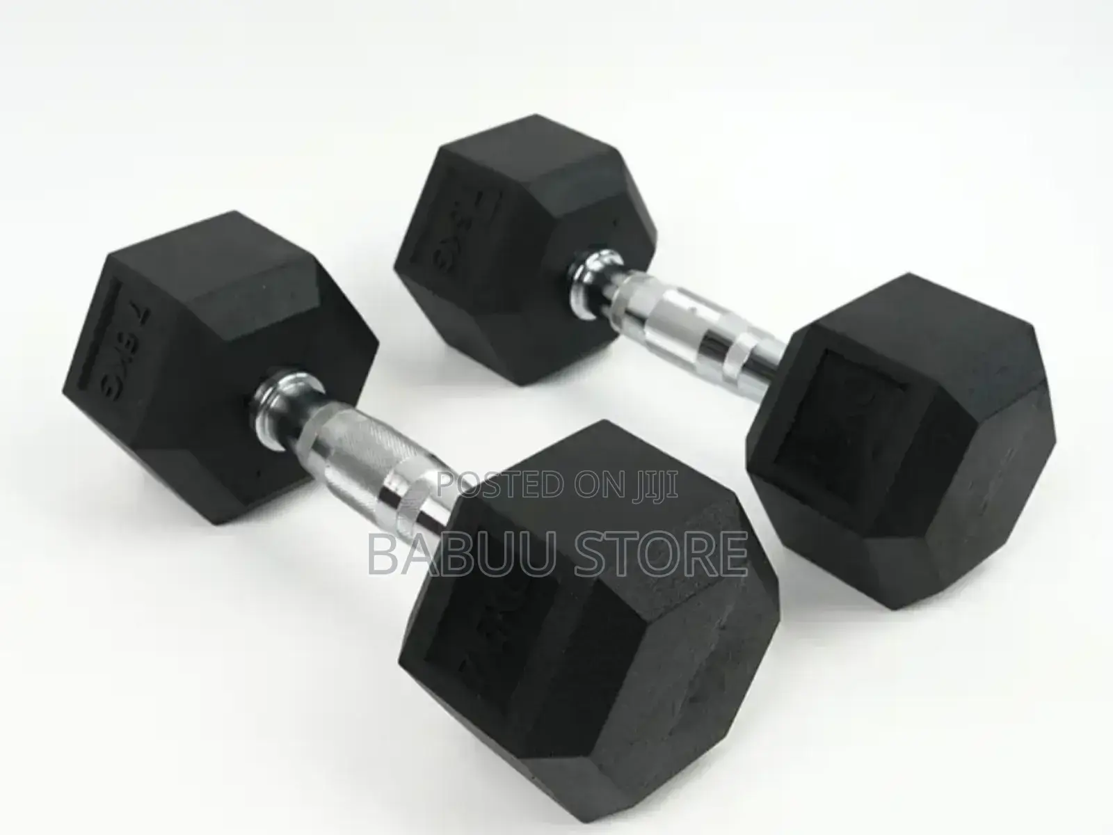 Ni Dumbbell Yenye Material Ya Rubber