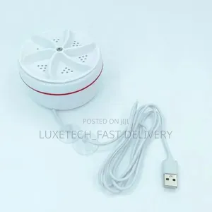 Portable Mini Washing Machine With a Turbine Wash