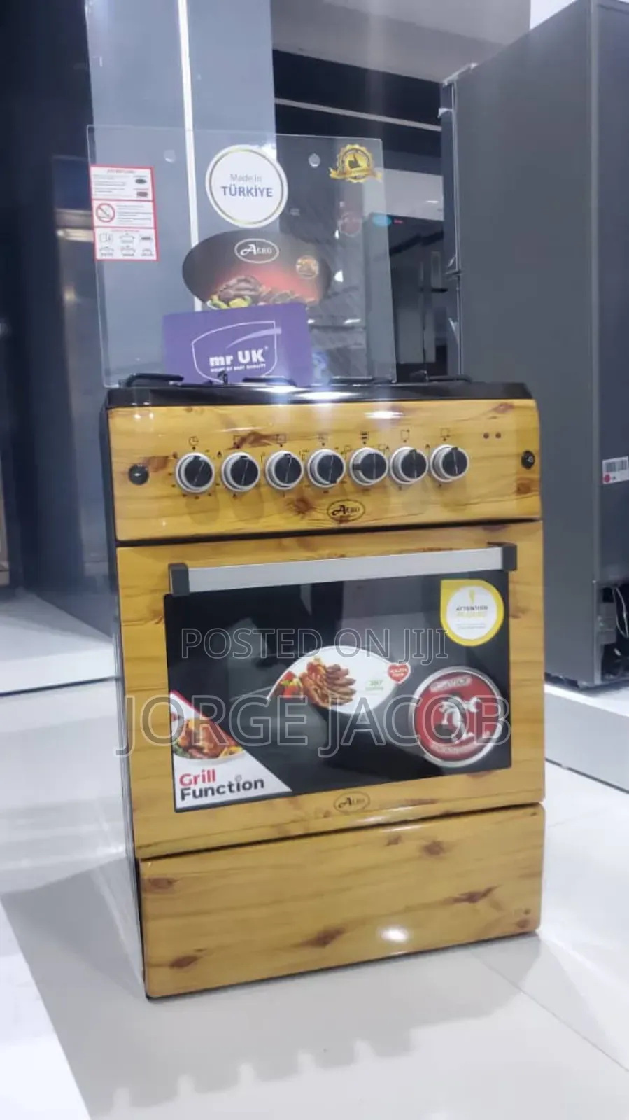 Aero Cooker 6631wd 3gas,1 Umeme Oven Yake Umeme