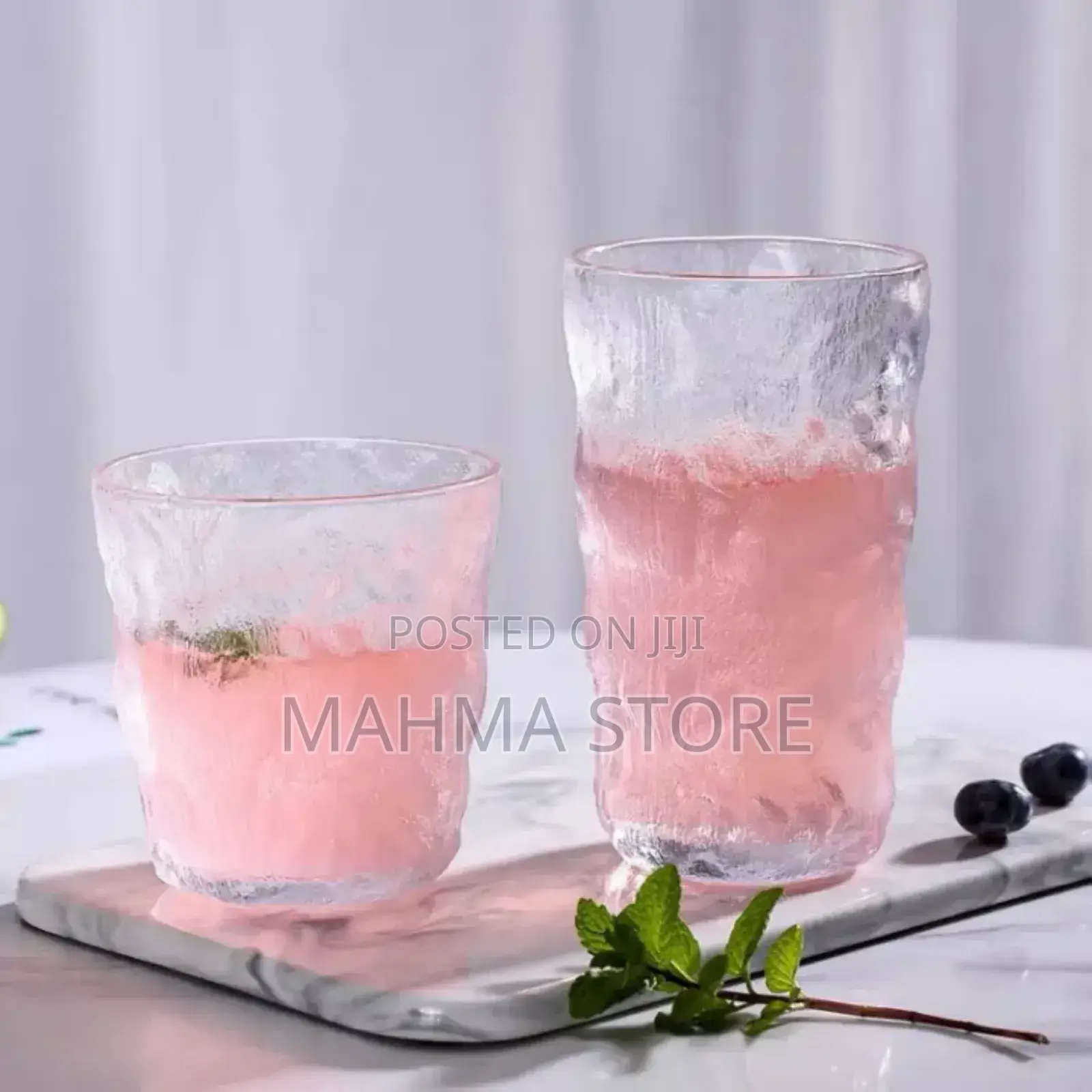 6 Glasses for Juice, Water Etc