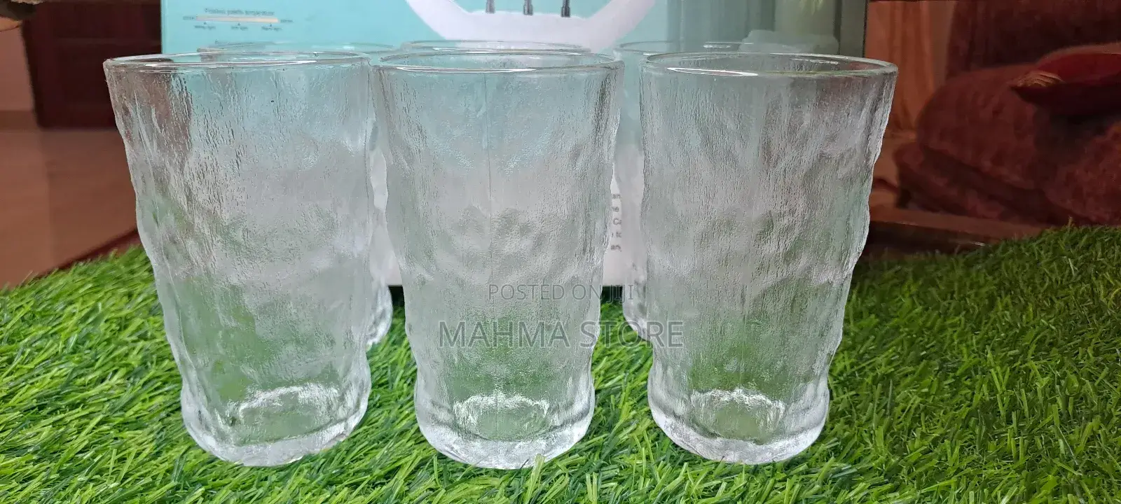 6 Glasses for Juice, Water Etc