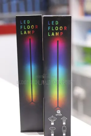 RGB Splicing Floor Lamp, Corner Floor Lamp RGB Led Lighting